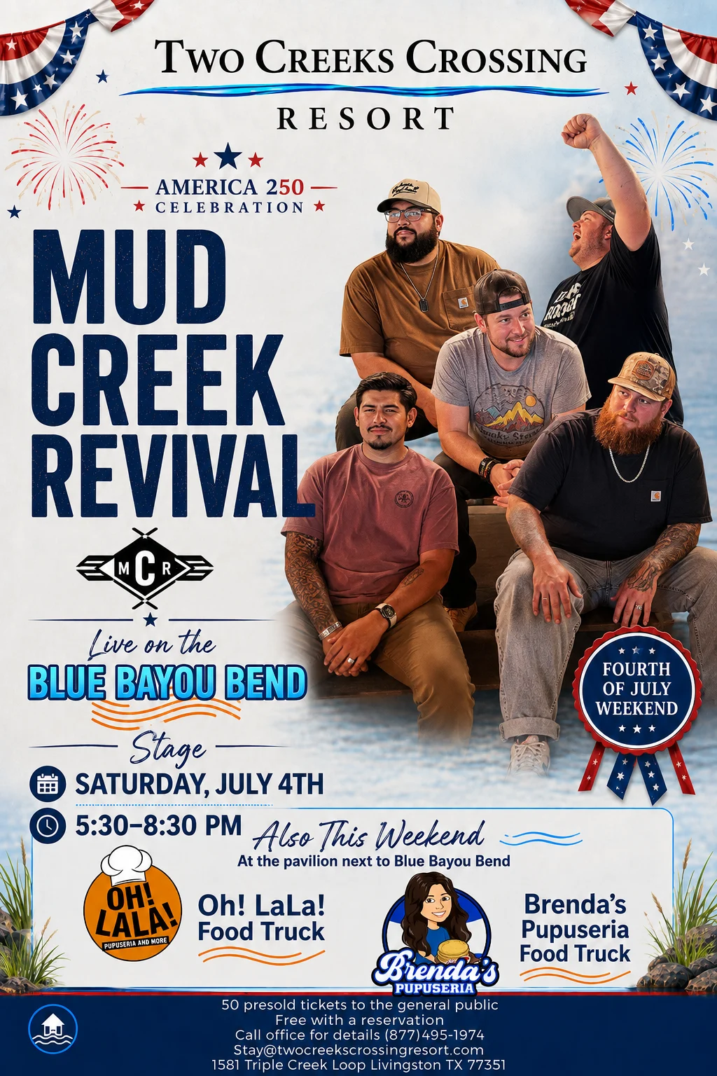 Mud Creek Revival event flyer