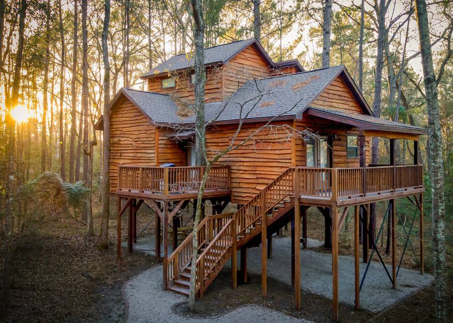 Treehouse at Two Creeks Crossing Resort, view 2