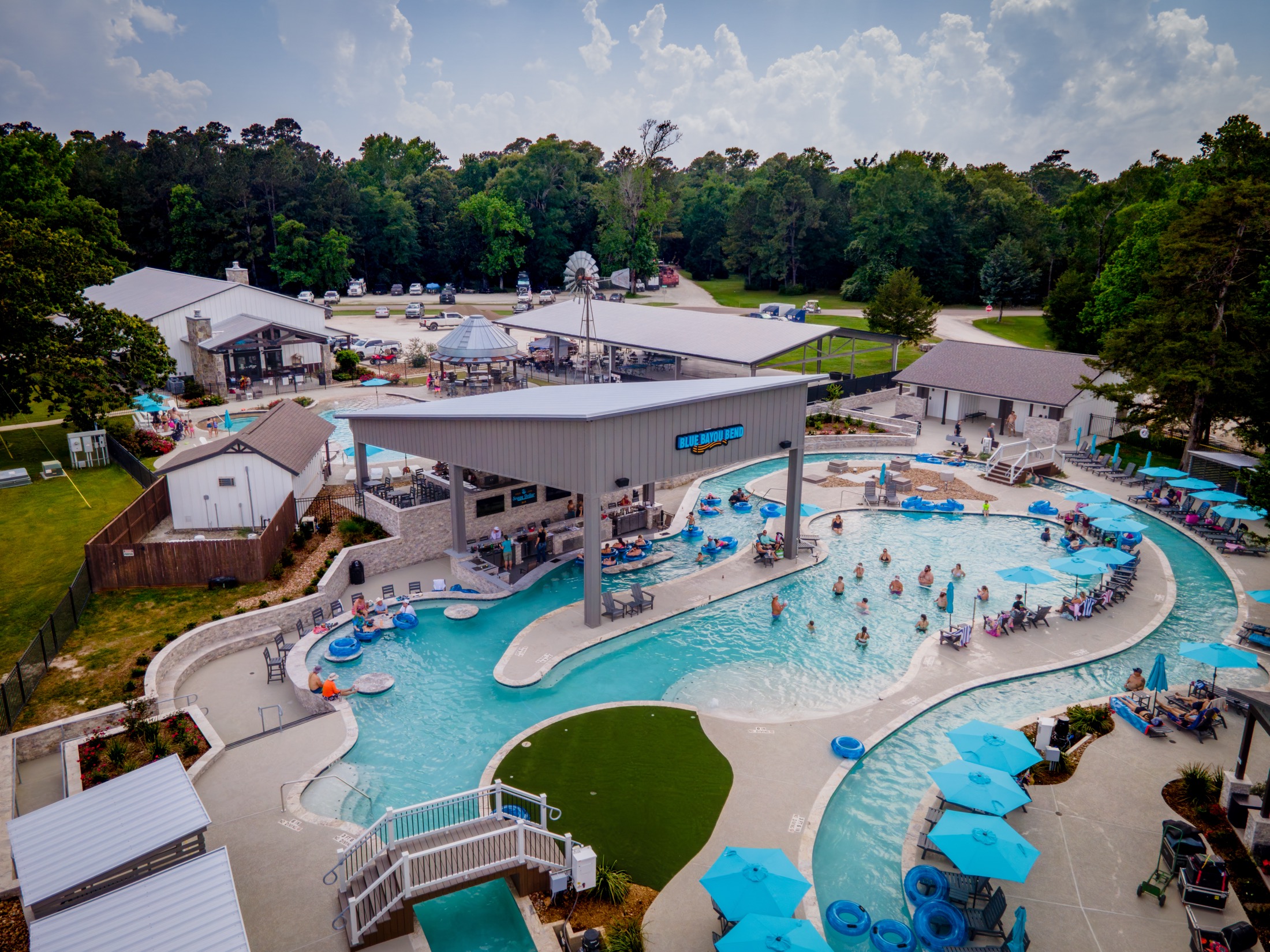 Splash + Stage at Blue Bayou Bend